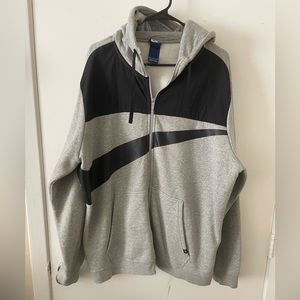 Nike Zip up hoodie.